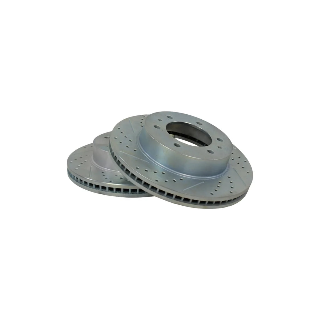 Baer Brake Systems Baer Brakes Claw Performance Rotors, Front 05703-020 - Back View