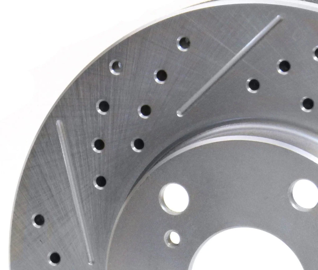 Baer Brake Systems Baer Brakes Claw Performance Rotors, Rear 05704-020 - Side View