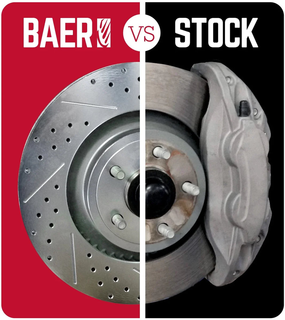 Baer Brake Systems Baer Brakes Claw Performance Rotors, Rear 05704-020 - Back View