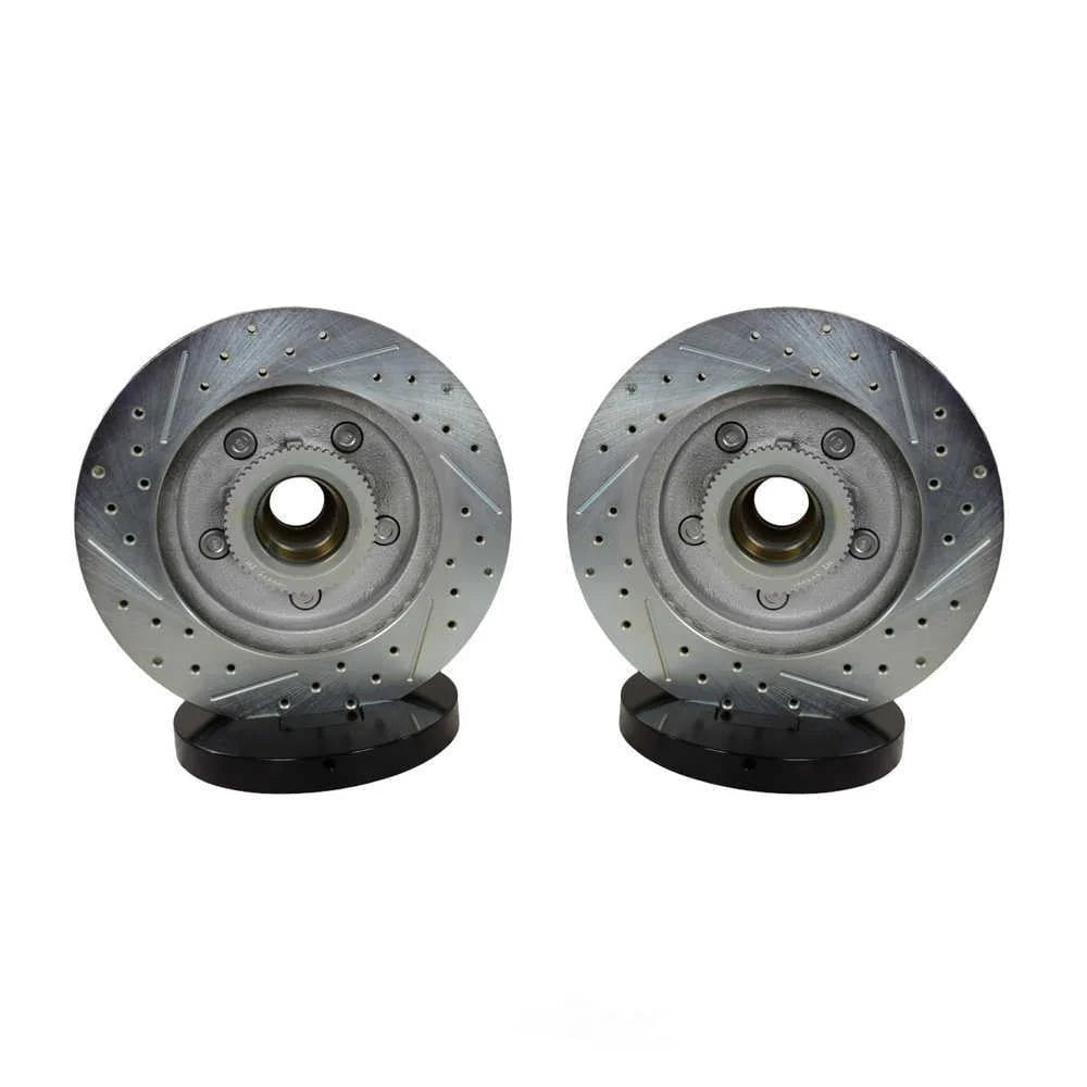 Baer Brake Systems Baer Brakes Claw Performance Rotors, Front 05595-020 fits 1992-2002 Chevrolet / GMC - Installation View