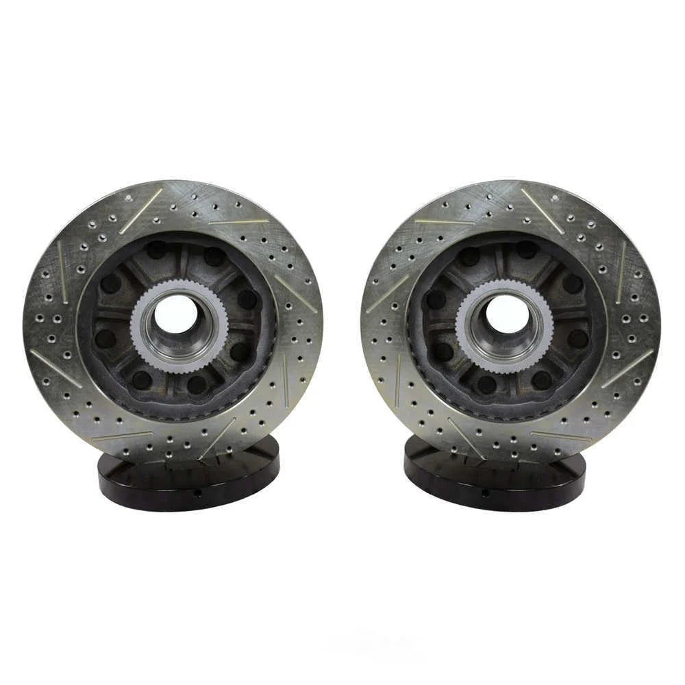 Baer Brake Systems Baer Brakes Claw Performance Rotors, Front 05598-020 fits 1992-2002 Chevrolet / GMC - Installation View