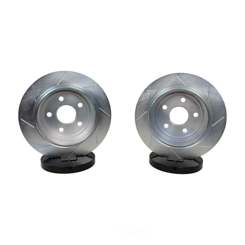 Baer Brake Systems Baer Brakes Claw Performance Rotors, Rear (Slot/Zinc Only) 533056-220 fits 2018-2025 Jeep Wrangler - In...