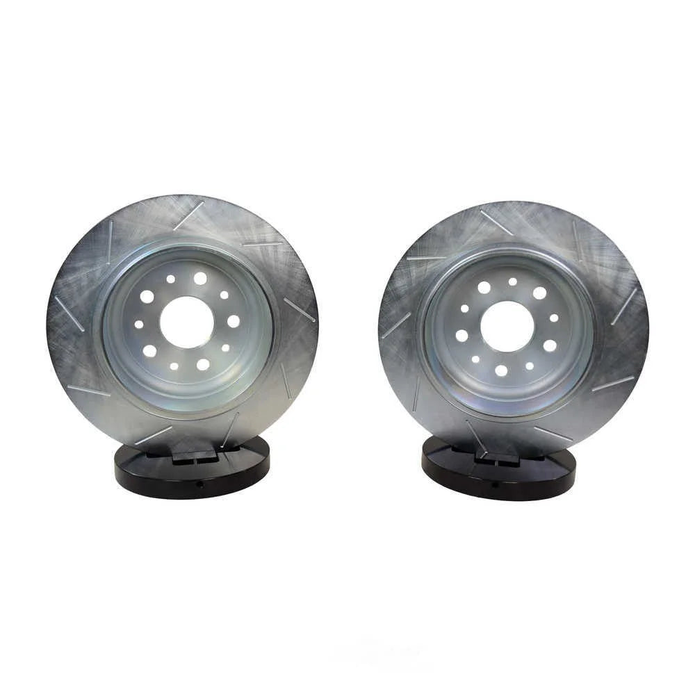 Baer Brake Systems Baer Brakes Claw Performance Rotors, Rear (Slot/Zinc Only) 72953-220 fits 2018-2025 Jeep Wrangler - Ins...