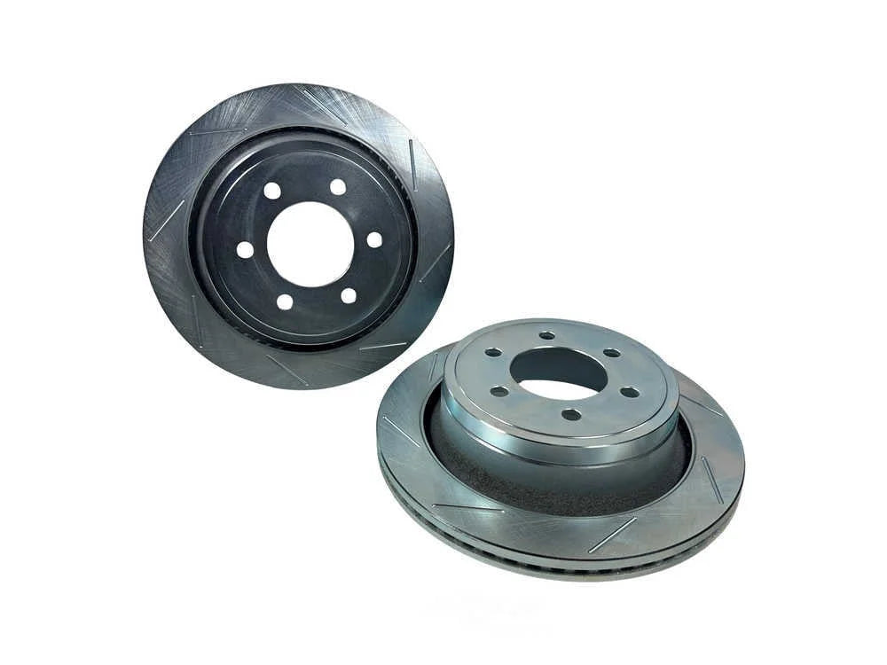 Baer Brake Systems Baer Brakes Claw Performance Rotors, Rear (Slot/Zinc Only) 99208HD-220 fits 2021-2025 Ford F-150 - Addi...