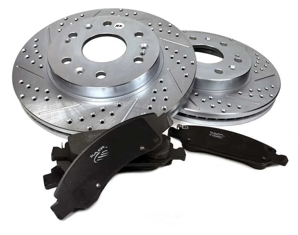 Baer Brake Systems Baer Brakes Claw Rotor and Pad Combo Kit, Front 54011-0804 fits 1999-2004 Ford Mustang - Main Product View