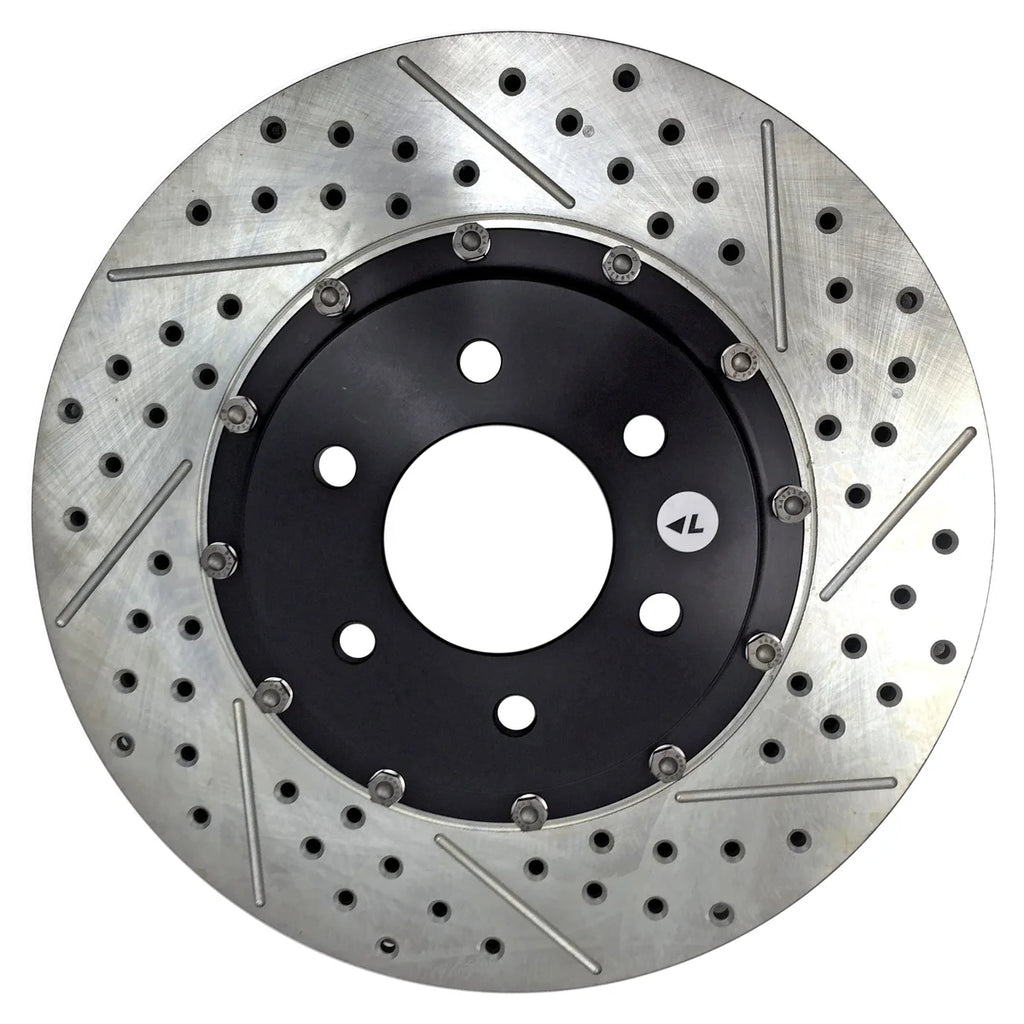 Baer Brake Systems Baer Brakes EradiSpeed+ Front 2-piece Performance Brake Rotors, SDZ 2141003 - Main Product View