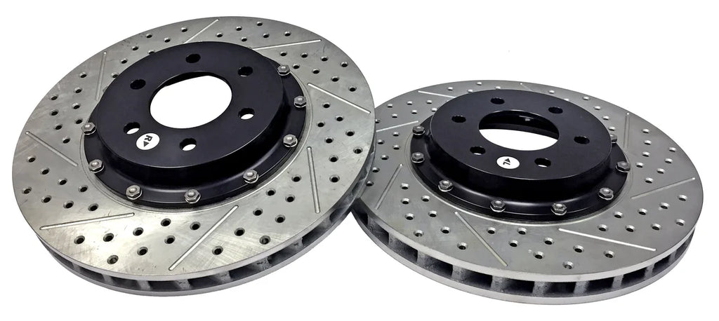 Baer Brake Systems Baer Brakes EradiSpeed+ Front 2-piece Performance Brake Rotors, SDZ 2141003 - Side View