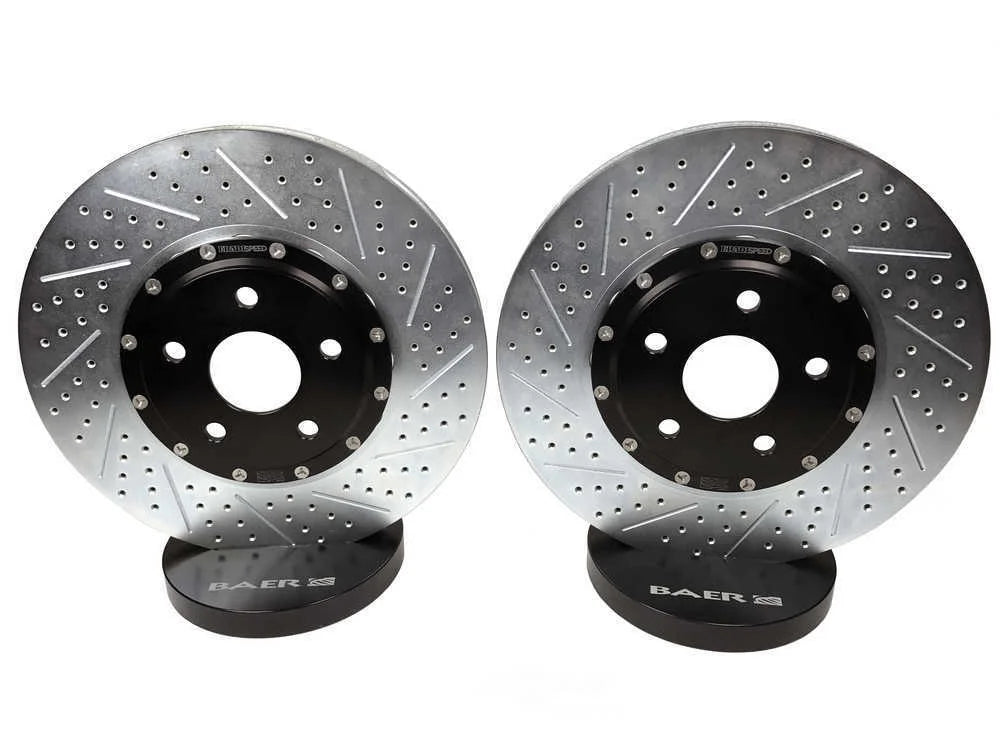 Baer Brake Systems Baer Brakes EradiSpeed+ Front 2-piece Performance Brake Rotors, SDZ 2301061 fits 2010-2015 Chevrolet Ca...