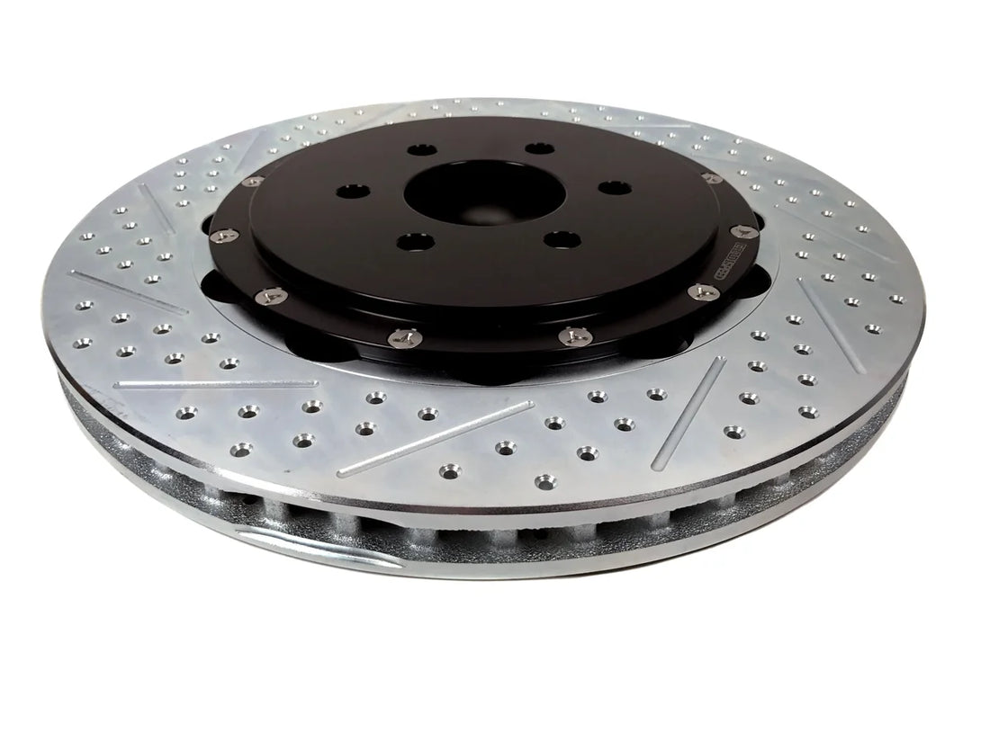 Baer Brake Systems Baer Brakes EradiSpeed+ Rear 2-piece Performance Brake Rotors, SDZ 2302069 - Side View