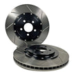 Load image into Gallery viewer, Baer Brake Systems Baer Brakes EradiSpeed+ Rear 2-piece Performance Brake Rotors, Slotted 2262031-1 fits 2024-2025 Ford Mu...