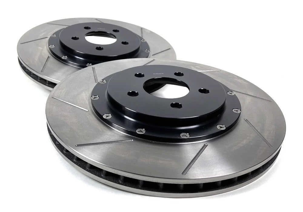 Baer Brake Systems Baer Brakes EradiSpeed+ Rear 2-piece Performance Brake Rotors, Slotted 2262031-1 fits 2024-2025 Ford Mu...