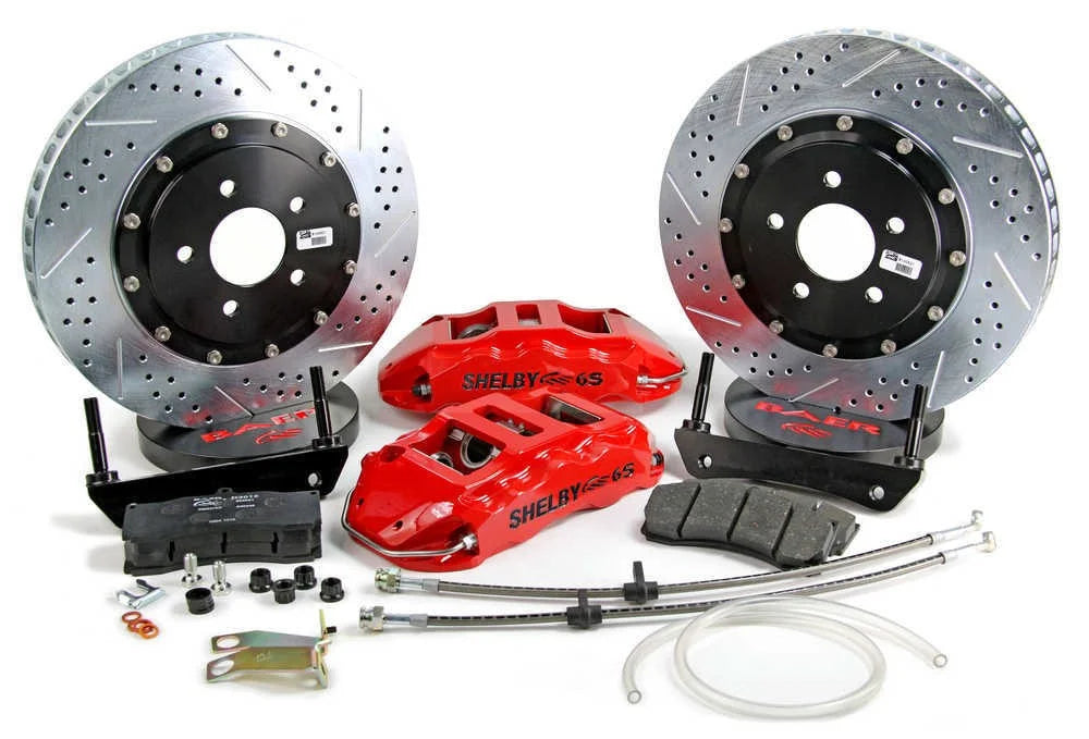 Baer Brake Systems Brake Components 14" Extreme+ Brake System Front Ext+ no hub 4261157R fits 1999-2002 Ford Expedition - ...