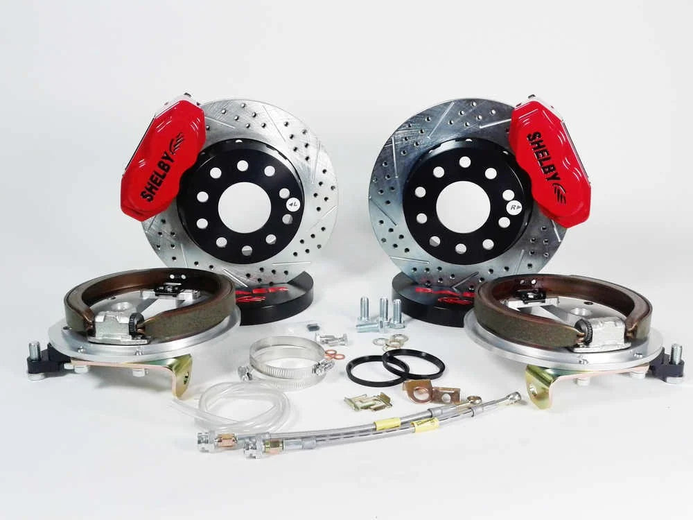 Baer Brake Systems Brake Components SS4 Brake System Rear SS4 RRS w park 4262350R fits 1967-1973 Ford Mustang - Main Produ...
