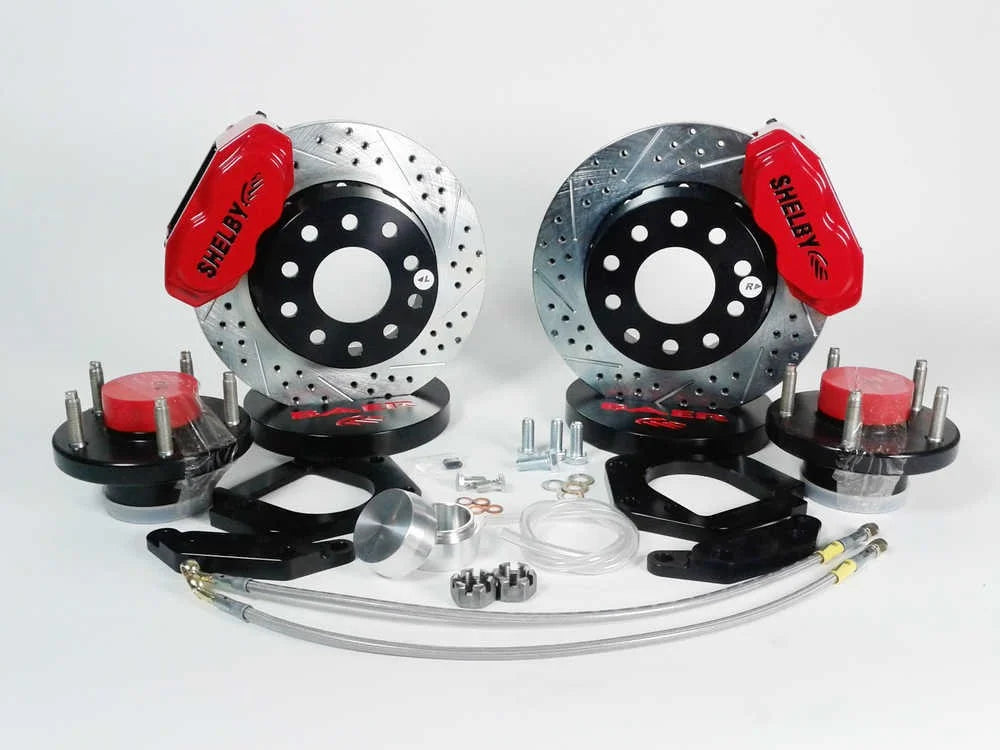 Baer Brake Systems Brake Components SS4+ Brake System Front SS4+ w hub 4261392R fits 1970 Ford Fairlane / 1970 Ford Mustan...
