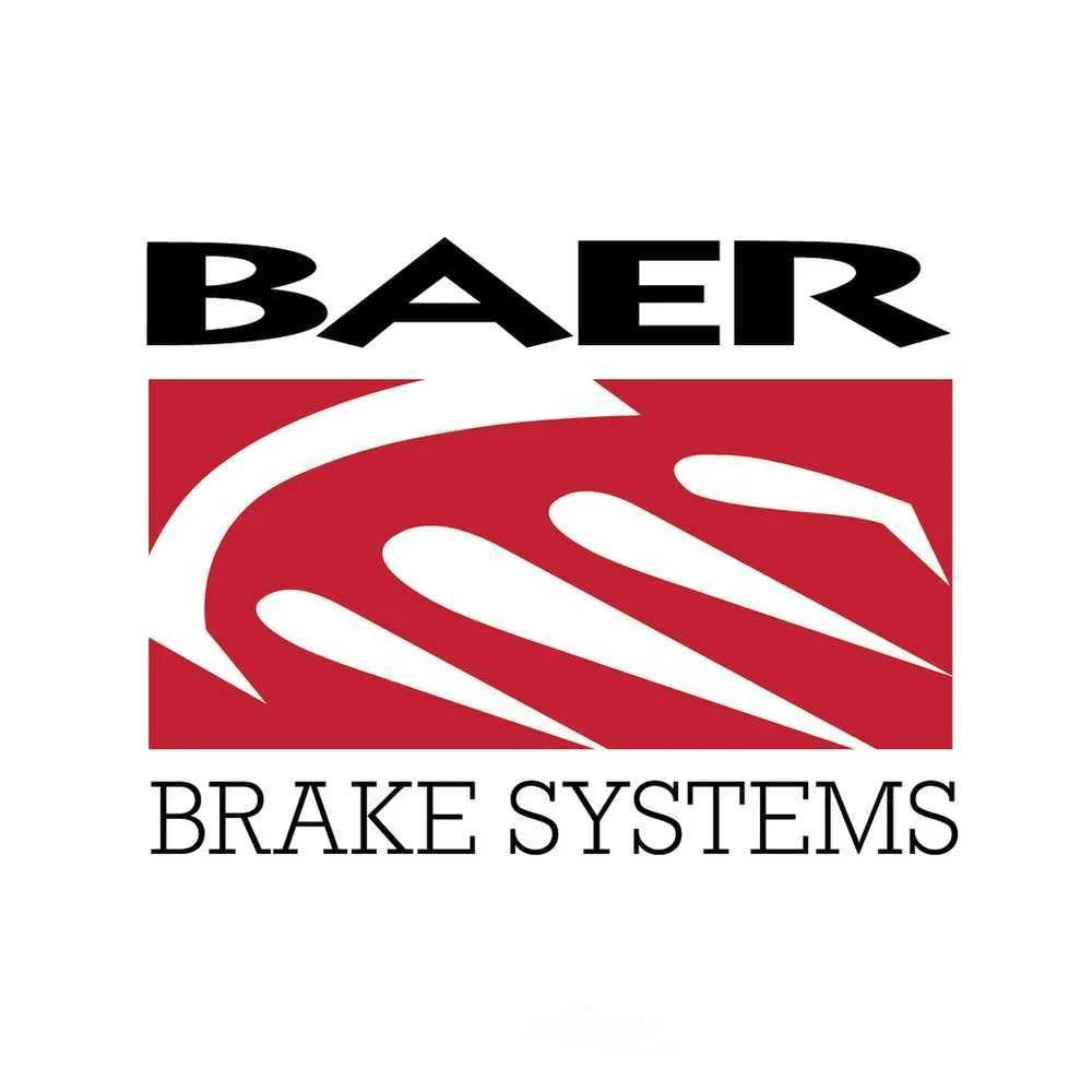 Baer Brake Systems Brake Components SS4+ Brake System Rear SS4+ RRS W Park 4262349R fits 1967-1973 Ford Mustang - Side View