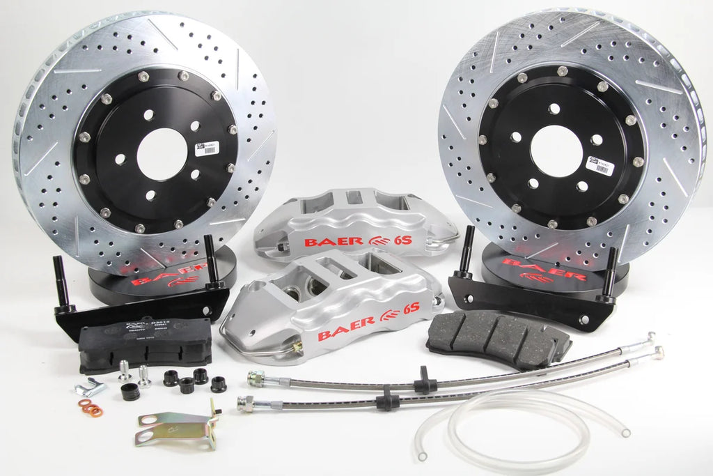 Baer Brake Systems Fits 2003-10 Dodge Viper SRT-10 w/OE Front Spindles & Hubs 4141012S