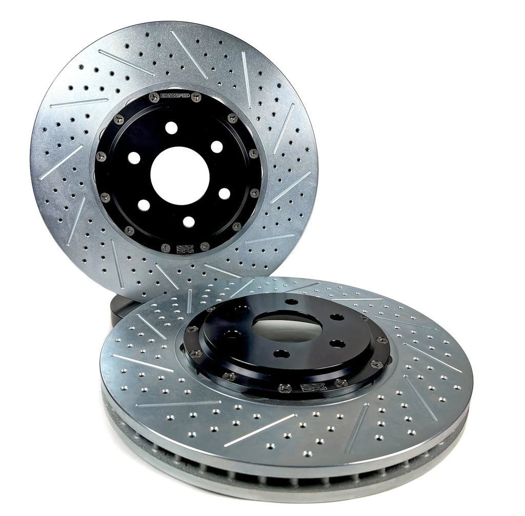 Baer Brake Systems Fits 2004-07 Cadillac CTS-V w/OE 4-piston caliper (Does NOT fit CTS) 2301062 - Main Product View