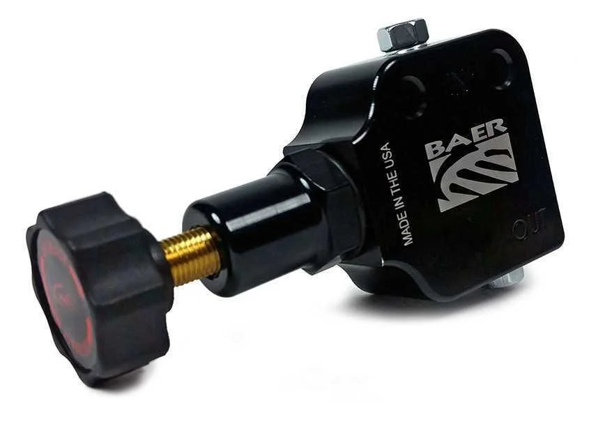 Baer Brake Systems General Fit Proportioning Valve with Adjustable Knob, & Fittings 2000035 - Main Product View