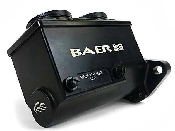 Baer Brake Systems ReMaster 2-Bolt Master Cyl Combo Kit, 1" bore, Left Port, Black 6805204 fits GM / Ford - Additional View 5