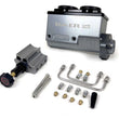 Load image into Gallery viewer, Baer Brake Systems ReMaster 2-Bolt Master Cyl Combo Kit, 1" bore, Left Port, Grey 6805210 fits GM / Ford - Side View