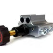 Load image into Gallery viewer, Baer Brake Systems ReMaster 2-Bolt Master Cyl Combo Kit, 1-1/8" bore, Left Port, Grey 6805211 fits GM / Ford - Back View