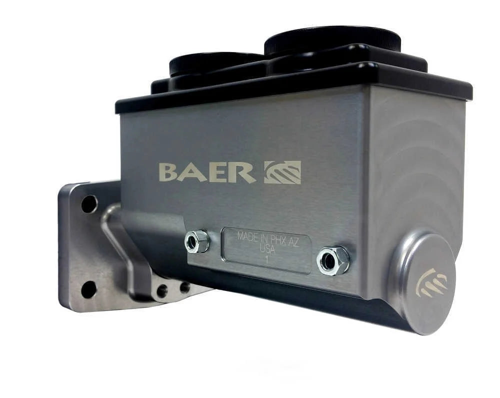 Baer Brake Systems ReMaster 4-Bolt Mopar Master Cyl Assembly, Gray, 1in bore, Right Port 6801300RP - Main Product View