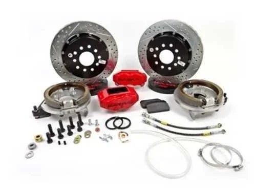 Baer Brake Systems Rear Ends w/Ford 8"/9" Small Bearing Housing Ends, (5x4.5", 5x4.75" BC) 4262238R fits Ford - Main Produ...