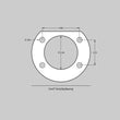 Load image into Gallery viewer, Baer Brake Systems Rear Ends with 9" Early Big Bearing Housing Ends , (5x5.00"BC) 4262261B fits Ford - Detail View