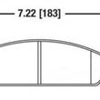 Load image into Gallery viewer, Baer Brake Systems Replacement Pads Used in Older Baer AlumaSport Front or Rear Systems D1058R - Side View