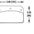 Load image into Gallery viewer, Baer Brake Systems Replacement "Race" Pads Used in Select Baer Systems with the S4 Caliper DR1-N - Side View