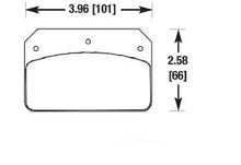 Load image into Gallery viewer, Baer Brake Systems Replacement "Race" Pads Used in Select Baer Systems with the S4 Caliper DR1-N - Side View