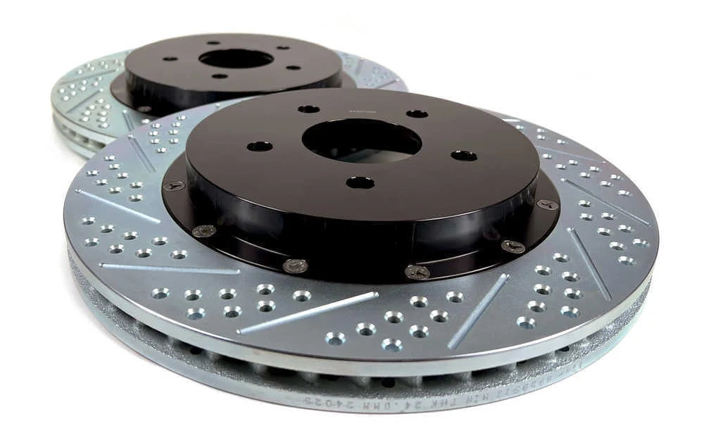 Baer Brake Systems w/J55 Package 2302080 fits 2005-2013 Chevrolet Corvette - Side View