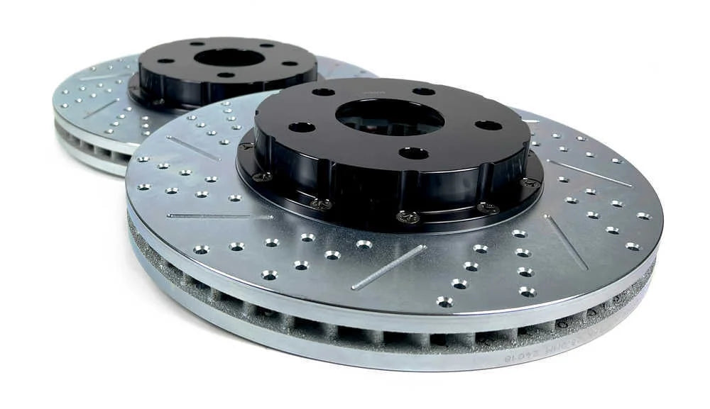 Baer Brake Systems w/JL9 Package and w/J55 Package 2301069 fits 2016-2024 Chevrolet Camaro - Side View