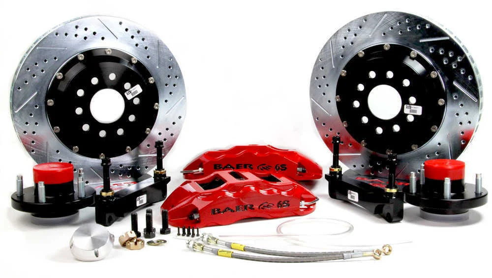 Baer Brake Systems w/OE Disc Brake Spindle 4261200HO fits 1971-1973 Ford Mustang / Mercury Cougar - Main Product View