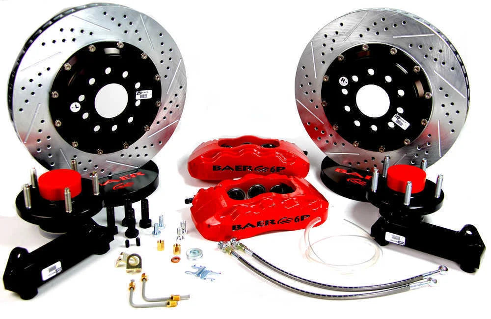 Baer Brake Systems w/Ridetech TruTurn Suspension & Spindles 4301522R fits 1963-1982 Chevrolet Corvette
