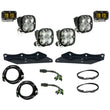 Load image into Gallery viewer, Baja Designs 17-20 Ford F-150 Raptor S2 SAE Pro Fog Pocket Kit - Amber - Side View