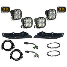 Load image into Gallery viewer, Baja Designs 17-20 Ford F-150 Raptor S2 SAE Pro Fog Pocket Kit - Amber - Side View