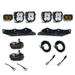 Load image into Gallery viewer, Baja Designs 17-20 Ford Raptor Squadron SAE 2.0/S2 Fog Pocket Kit Sportsman (SAE Fog) - Baja Amber