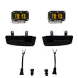 Load image into Gallery viewer, Baja Designs 19-22 Dodge RAM 2500/3500 S2 SAE Fog Pocket Light Kit - Amber - Side View