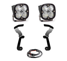 Load image into Gallery viewer, Baja Designs 19-22 GMC Sierra 1500 Squadron Pro A-Pillar Light Kit - Side View