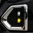 Load image into Gallery viewer, Baja Designs 19+ GMC 1500 S1 Fog Pocket Mount Kit Clear Spot / Amber Wide Cornering - Installation View