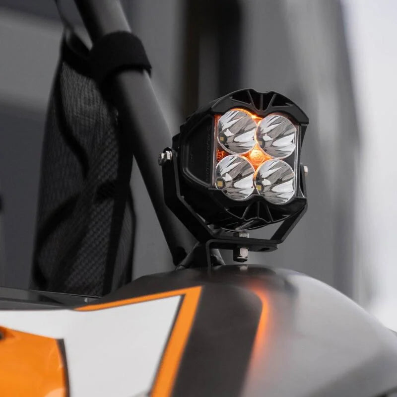 Baja Designs 20-24 Kawasaki Teryx LP4 Pro A-Pillar Kit - Side View