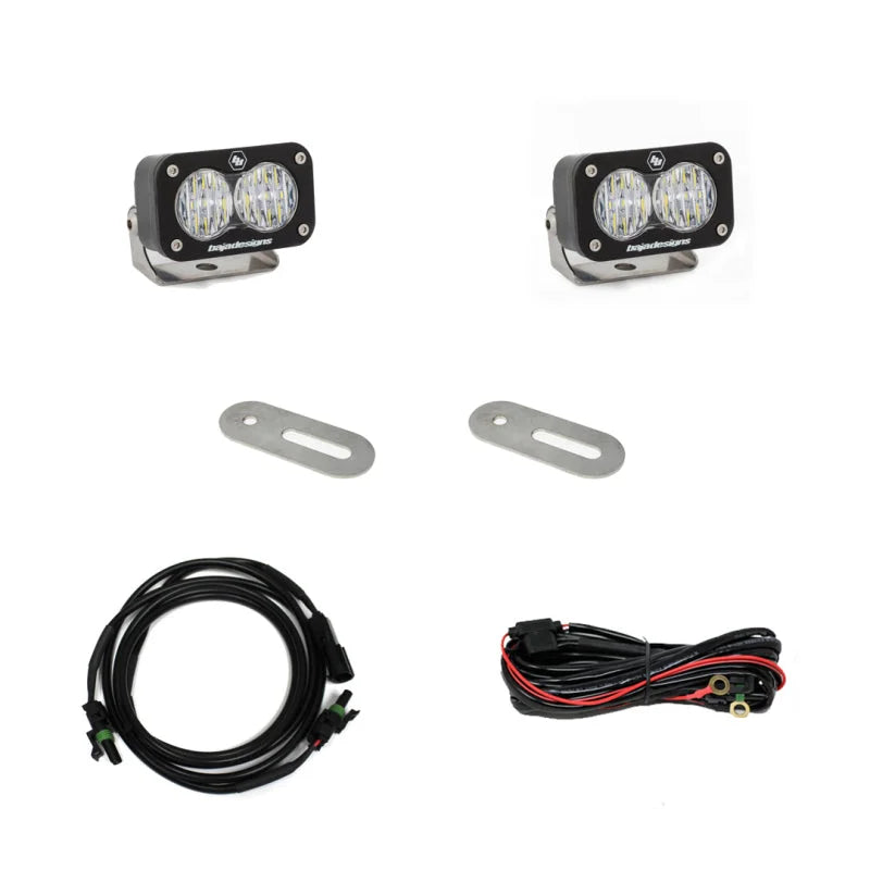 Baja Designs 2015+ Ford F-150 S2 Series Reverse Light Kit w/Upfitter - Side View