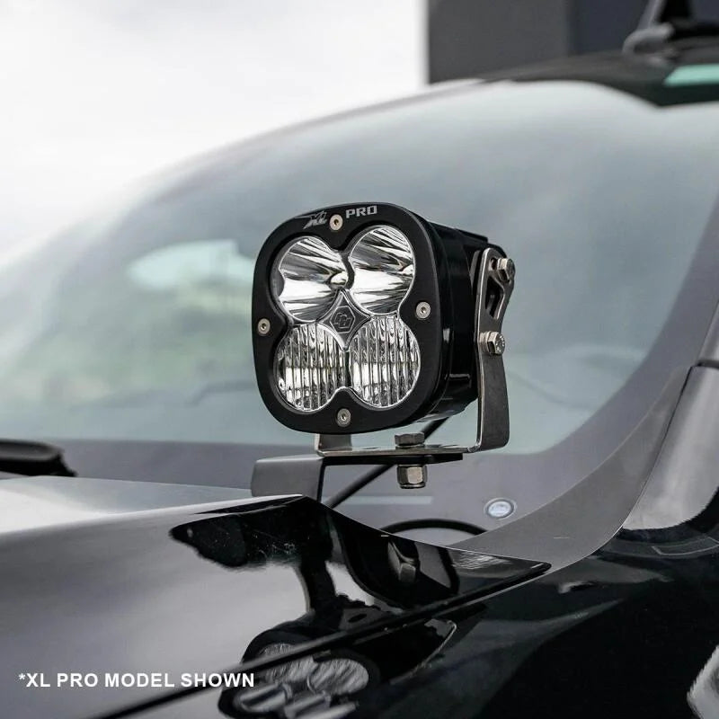 Baja Designs 2019+ Sierra 1500 XL80 A-Pillar Light Kit - Side View