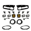 Load image into Gallery viewer, Baja Designs 2021+ Ford Bronco Amber SAE Fog Pocket Kit w/Upfitter - Main Product View