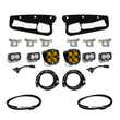 Load image into Gallery viewer, Baja Designs 2021+ Ford Bronco Amber SAE Fog Pocket Kit w/Upfitter - Side View