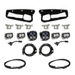 Load image into Gallery viewer, Baja Designs 2021+ Ford Bronco Clear SAE Fog Pocket Kit w/Upfitter - Side View