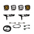 Load image into Gallery viewer, Baja Designs 2021+ Ford F150 Fog Pocket Kit SAE Amber Squadron Pro DC - Main Product View