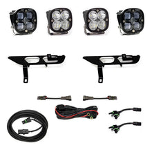 Load image into Gallery viewer, Baja Designs 2021+ Ford F150 Fog Pocket Kit SAE Clear Squadron Pro DC - Main Product View