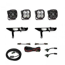 Load image into Gallery viewer, Baja Designs 2021+ Ford F150 Fog Pocket Kit SAE Clear Squadron Pro DC - Side View